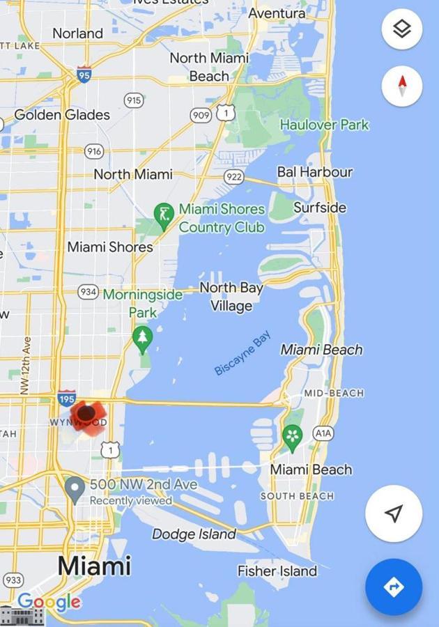 Nice 2 Twin Bedroom - Best Central Location In Miami - Luggage Storage, Parking And Laundry For Free!!!! Eksteriør bilde